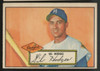 1952 Topps Gil Hodges #36 VG/EX+ Red Back