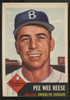1953 Tops Pee Wee Reese #76 VG/EX-EX