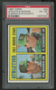1967 Topps Sal Bando/Randy Schwartz RC Rookie Stars #33 PSA 6