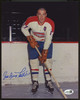 Jean Guy Talbot Signed Autographed 8x10 Photo JSA Cert