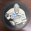 Tiger Williams Signed Autographed Puck JSA Cert