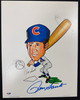 Ron Santo Signed Autographed 11x14 Caricature PSA/DNA
