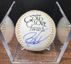 Barry Larkin Signed Autographed Rawlings Gold Glove Award Baseball JSA