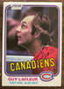 1981/82 O-Pee-Chee Guy Lafleur #177 Signed Autographed JSA