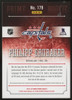 2013-14 Panini Prime Philipp Grubauer RC Patch Auto RPA /199 #179