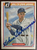 1983 Donruss Charlie Gehringer HoF Heroes #28 Signed Autographed JSA