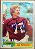 1981 Topps Dan Dierdorf #519 Signed Autographed JSA