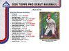 2025 Topps Pro Debut Baseball Jumbo Hobby Box