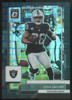2022 Donruss Optic Josh Jacobs Black Pandora /25 #102