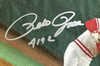 Pete Rose Signed Autographed Inscribed 16x20 Photo "4192" JSA