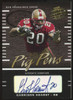 2003 Playoff Hogg Heaven Garrison Hearst Pig Pens Auto /75 #PP-19