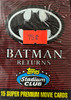 1991 Topps Stadium Club Batman Returns Wax Pack