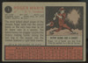 1962 Topps Roger Maris #1 G/VG