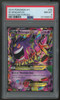 2014 Pokemon M Gengar EX Phantom Forces #35 PSA 8