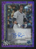 2025 Topps Chrome Ben Rice RC Purple Speckle Auto /299 #RA-BR