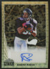2025 Leaf Metal Andre Rison Gold Vinyl Auto 1/1 #90A-AR2