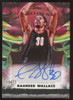 2024-25 Topps Inception Rasheed Wallace Red Memory Lane Marks Auto /75 #MLM-RW
