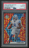 2020 Panini Mosaic D'Andre Swift RC Reactive Orange #215 PSA 10