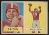 1957 Topps Y.A. Tittle #30 VG/EX
