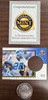 1997 Pinnacle Mint Collection Barry Sanders Silver Coin w/ Card