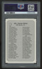 1991 AW Sports Boxing Muhammad Ali Checklist Signed Auto #1 PSA 5 9