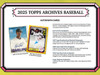2025 Topps Archives Baseball Blaster Box