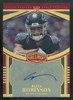 2023 Panini Plates & Patches Bijan Robinson RC Gold Upper Echelon Auto /75 #UE-3