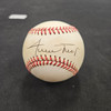 Willie Mays Signed  Autographed Rawlings ONL Baseball JSA *380