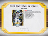 2025 Topps Five Star Baseball Hobby Case (3)