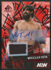 2025 Upper Deck SP Game Used AEW Wheeler Yuta Red Patch Auto /35 #76