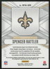 2024 Panini Phoenix Spencer Rattler RC Bronze Phenom Patch Auto RPA /33