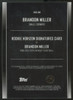 2023-24 Topps Midnight Brandon Miller RC Horizon Twilight Auto /199 #RHS-BM