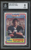 1984 Topps USFL Steve Young RC #52 BGS 8