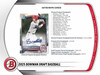 2025 Bowman Draft Baseball Super Jumbo Hobby Box