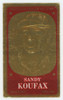 1965 Topps Embossed Sandy Koufax #8 Good (Creases)