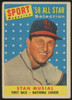 1958 Topps Stan Musial All Star #476 VG-VG/EX