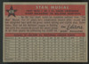 1958 Topps Stan Musial All Star #476 VG/EX-EX