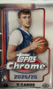 2025/26 Topps Chrome Basketball Jumbo Hobby Pack