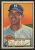 1952 Topps Chris Van Cuyk RC Black Back #53 VG