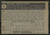 1952 Topps Howie Pollet Black Back #63 Good