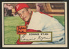1952 Topps Connie Ryan RC #107 VG