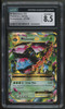 2016 Pokemon M Venusaur EX Evolutions Holo #2 CGC 8.5