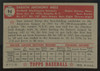 1952 Topps Sam Mele #94 VG