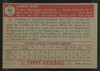 1952 Topps Al Sima RC #93 VG