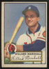 1952 Topps Willard Marshall #96 VG/EX