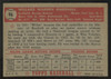 1952 Topps Willard Marshall #96 VG/EX