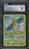 2009 Pokemon Raichu Pop Series 9 Cracked Ice Reverse Holo #3 CGC 8
