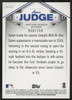 2019 Topps Series Two Aaron Judge Highlights 150th Anniversary /150 #AJ-27