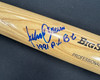Julio Franco Signed Autographed Inscribed Rawlings Baseball Bat JSA *737