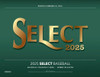 2025 Panini Select Baseball Hobby Blaster Box (Green Flash)